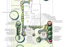 Residential Landscape Architecture Design  - Conceptual Master Plan