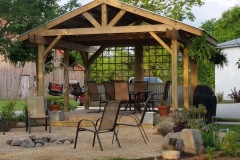 Residential Landscape Design  -  Outdoor Shelter Space