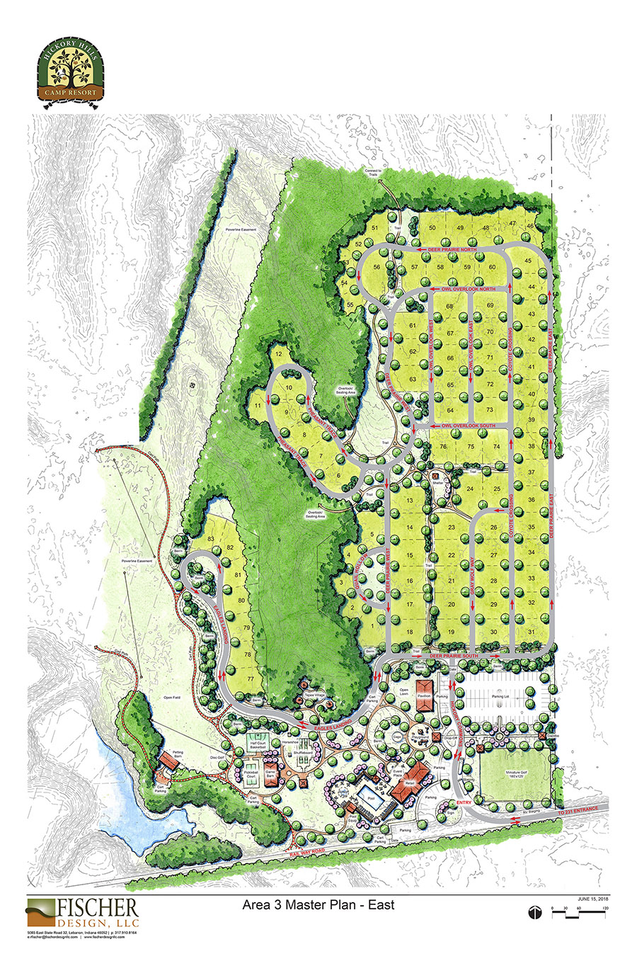 The Retreat at Hickory Hills Fischer Design is a landscape architecture design firm