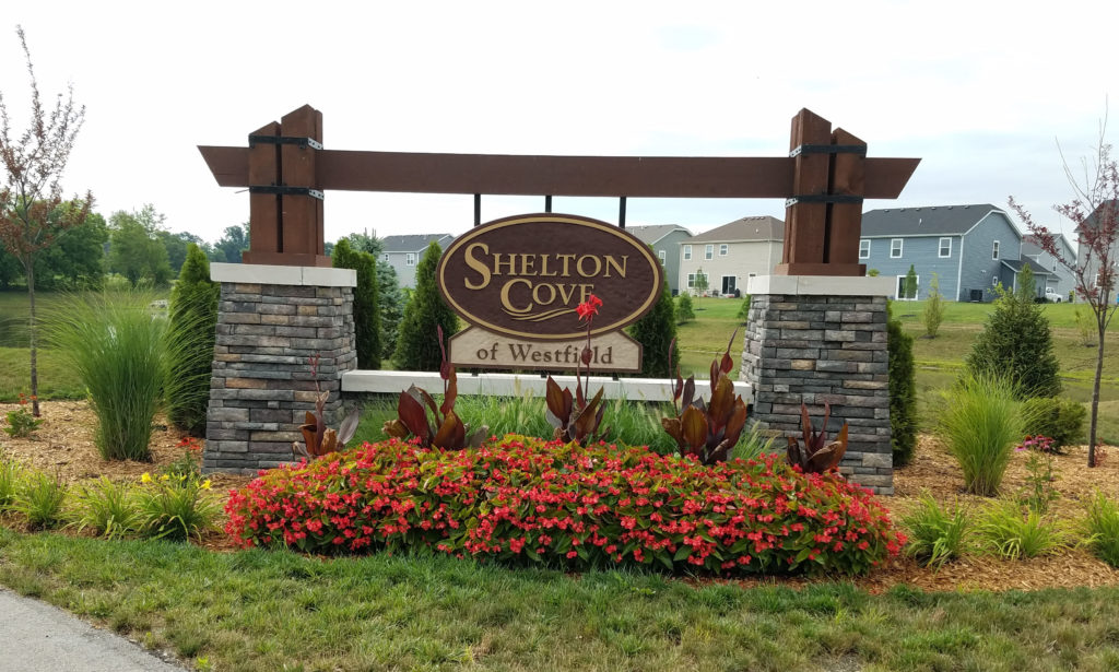 Shelton Cove Entrance Monument Design